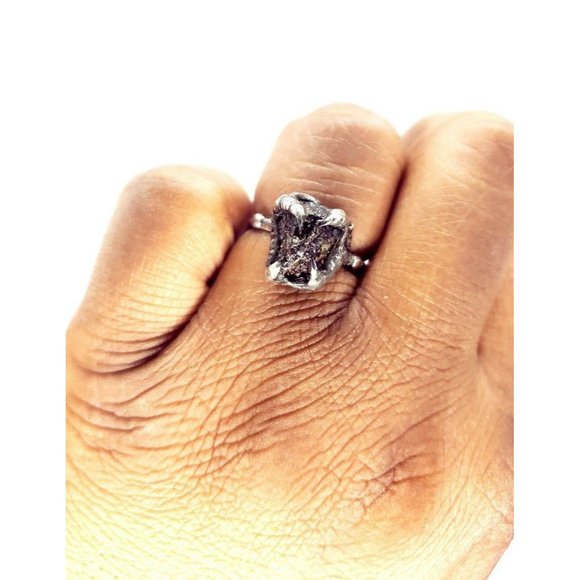 Chalcopyrite crystal Ring - Picture 11 of 12